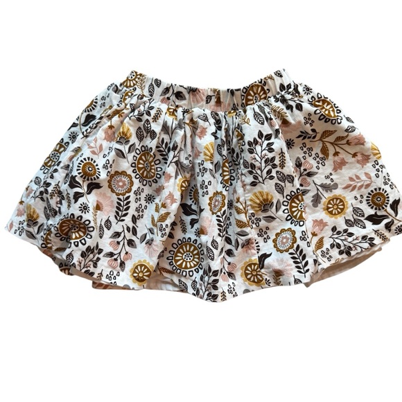 Old Navy Other - Girls corduroy skirt boho floral mini skirt for girls fall colors size 2T